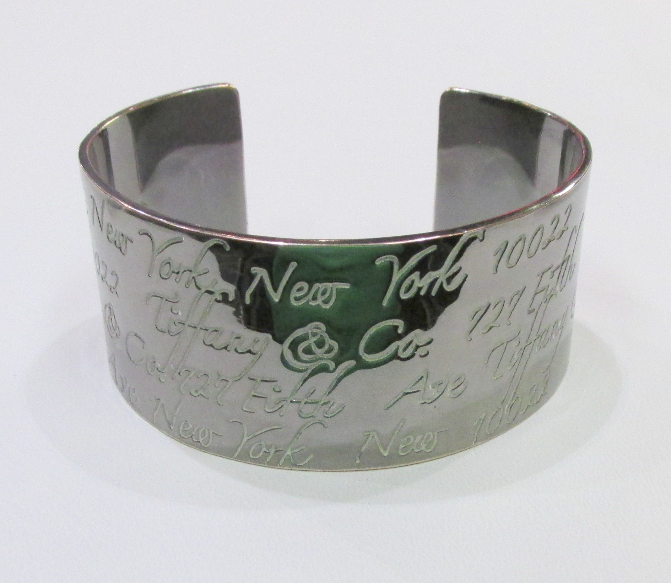 tiffany sterling silver cuff bracelet