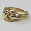 Tiffany & Co. 18K Yellow Gold X Design Ring